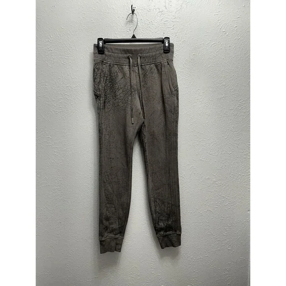 LULULEMON Warm Down Jogger 7/8 Length size 4 Thread Dye Rover Black Womens - Picture 5 of 10